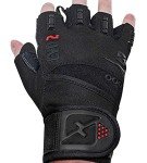 skott Evo 2 Weightlifting Gloves with Integrated Wrist Wrap Support-Double Stitching for Extra Durability-Get Ripped with The Best Body Building Fitness and Exercise Accessories