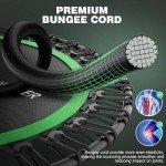 ANCHEER Elliptical Exercise Machine, 98% Pre-Installed Elliptical Training Machines, Elliptical Machine for Home Gym with APP, Pulse Rate Grips, LCD Monitor, 22 Resistance Levels Max 450Lbs