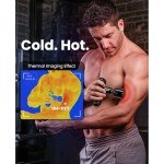 BOB AND BRAD Q2 Pro Mini Massage Gun with Heat and Cold Head,Pocket-Sized Deep Tissue Massager Gun,Portable Percussion Muscle Massager Gun, Ultra Small&Quiet Muscle Massage Gun, FSA and HSA Eligible