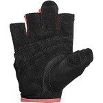 Harbinger Women's Power Gloves for Weightlifting, Training, Fitness, and Gym Workouts with StretchBack Comfort Large