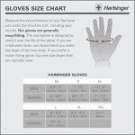 Harbinger Women's Power Gloves for Weightlifting, Training, Fitness, and Gym Workouts with StretchBack Comfort Large