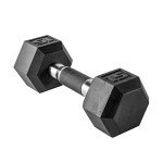 CAP Barbell Coated Dumbbell Weights with Padded Grip, Single, 15 LBS