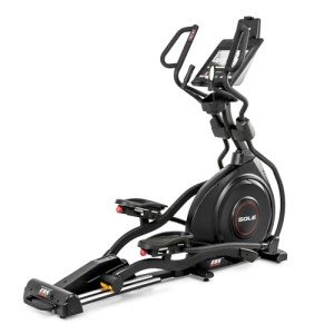 SOLE Fitness E95 Elliptical Gym Equipment for Home and Studio, Exercise Equipment with 13.3" TFT Screen, Adjustable Resistance & Pedals, Quiet System and Heart Rate Monitoring
