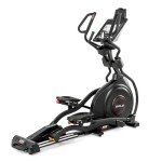 SOLE Fitness E95 Elliptical Gym Equipment for Home and Studio, Exercise Equipment with 13.3" TFT Screen, Adjustable Resistance & Pedals, Quiet System and Heart Rate Monitoring