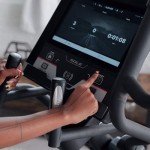 SOLE Fitness E95 Elliptical Gym Equipment for Home and Studio, Exercise Equipment with 13.3" TFT Screen, Adjustable Resistance & Pedals, Quiet System and Heart Rate Monitoring