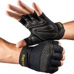 FREETOO Workout Gloves for Men, [Full Palm Protection] [Ultra Ventilated] Weight Lifting Gloves with Cushion Pads and Silicone Grip Gym Gloves Sturdy Training Gloves for Exercise Fitness