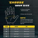 FREETOO Workout Gloves for Men, [Full Palm Protection] [Ultra Ventilated] Weight Lifting Gloves with Cushion Pads and Silicone Grip Gym Gloves Sturdy Training Gloves for Exercise Fitness