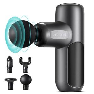 arboleaf Mini Massage Gun Deep Tissue, Percussion Muscle Massager for Back Pain Relief, FSA and HSA Eligible, Small Massage Gun Travel, Quiet Massager, Gift
