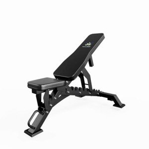 MAJOR FITNESS Adjustable Weight Bench, 1300LBS Capacity, 32 Positions for Strength Training, Bench Press, and Full-Body Workouts for Home or Garage Gym (Black)