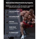 BOB AND BRAD A2 Pro Massage Gun with Heat and Cold Therapy, Professional Percussion Massage Gun Deep Tissue for Athletes Home Gym, Portable Muscle Massager, FSA and HSA Eligible