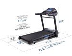 XTERRA Fitness TR300 Folding Treadmill