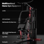 ROBORE Home Gym System with 160LB Weight Stack, Multifunctional All-in-One Workout Station, Full Body Strength Training System