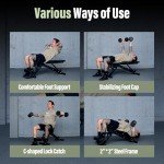 MAJOR FITNESS Drone9 Weight Bench - Foldable Commercial-Grade Adjustable Workout Bench with 900LBS Capacity, 11 Adjustable Positions, Space-Saving Design for Home Gym Strength Training