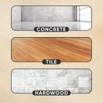 Gorilla Mats Premium Large Yoga Mat – 6' x 4' x 8mm Extra Thick & Ultra Comfortable, Non-Slip Barefoot Exercise Mat – Works Great on Any Floor for Stretching, Cardio or Home Workouts