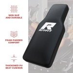 RitFit Leg Press Hack Squat Machine, Professional Adjustable Leg Press Machine for Home Gym with Linear Bearing, Specialty Hack Squat for Full Lower Body Workout with Weight Storage, Red