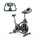 Exercise Bike Stationary Bikes for Home, Adjustable Magnetic Resistance & Comfortable Seat Workout Bike, Quiet Indoor Cycling Bike with Digital Monitor, Phone Holder, 265LB Capacity of Cardio Workout