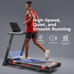 Sunny Health & Fitness Treadmill Elite Smart Auto Incline for Home Use, 20” Wide Running and Walking Deck, Flex Shock Suspension with 300 LB Weight Capacity Bluetooth SunnyFit App - SF-T723016…