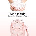 Hyeta 32oz Water Bottles with Straw - Stay Motivated and Hydrated with Convenient Times to Drink Markings, Durable, Leak-proof