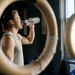 GEMFUL Cycling Water Bottle BPA Free Reusable Bike Gym Fitness Clear Squirt Squeeze Bottles Sports Leakproof Bicycle Workout 24oz 2 Pack