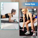 spacepower Workout Gloves, Weight Lifting Gloves for Women&Men, Lightweight Breathable Gym Gloves for Exercise (Medium, Black)