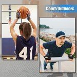 spacepower Workout Gloves, Weight Lifting Gloves for Women&Men, Lightweight Breathable Gym Gloves for Exercise (Medium, Black)