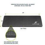 ProsourceFit Extra Thick Yoga Knee Pad and Elbow Cushion 15mm (5/8”) Fits Standard Mats for Pain Free Joints in Yoga, Pilates, Floor Workouts