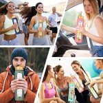 SipZest 32 oz Glass Water Bottle with Straw - Motivational Glass Water Bottle with Time Marker & Silicone Sleeve - Reusable Glass Tumbler Includes 2 Bamboo Lids & Fruit Infuser - 1 Pack