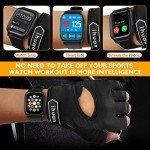 ihuan New Breathable Workout Gloves for Women & Men - No More Sweaty & Full Palm Protection Gym Exercise, Cycling, Fitness, Weightlifting, Pull-ups, Deadlifting, Rowing