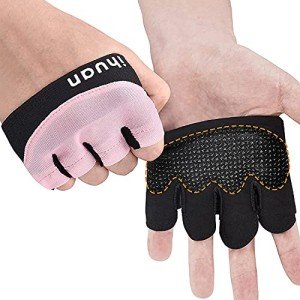 ihuan New Weight Lifting Gym Workout Gloves Men & Women, Great for Weightlifting, Exercise, Training, Fitness