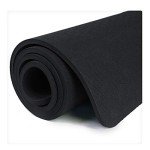 Hatha Yoga Extra Thick TPE Yoga Mat - 72"x 32" Thickness 1/2 Inch -Eco Friendly SGS Certified - With High Density Anti-Tear Exercise Mats For Home Gym Travel & Floor Outside (Black)…