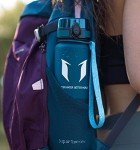 Super Sparrow Water Bottle - 32 oz - BPA & Toxic Free Tritan Water Bottles - One Touch Opening - Leak-proof Plastic Bottle - Kids Water Bottle for Office, Gym, Outdoor, Sports
