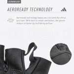 adidas Performance Gloves for Women and Men - Built-In Mesh Ventilation - Ergonomic Padding for Comfort and Grip - Adjustable Velcro Fastening - For Training, Sports, and General Fitness - Large