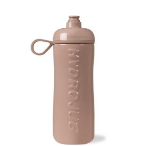 HydroJug Squeeze - 27oz Water Bottles, Sports Water Bottle with Push Cap, Quick & Easy Hydration, Gym Water Bottles, Easy Squeeze Bottle, Mauve