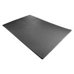 BalanceFrom Puzzle Exercise Mat with EVA Foam Interlocking Tiles for MMA, Exercise, Gymnastics and Home Gym Protective Flooring, 3/4" Thick, 24 Square Feet, Black