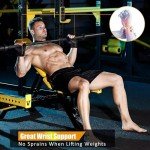 ihuan Breathable Weight Lifting Gloves: Fingerless Workout Gym | Wrist Support | Enhance Palm Protection | Extra Grip for Fitness| Training | Rowing | Pull-ups