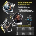 ihuan Breathable Weight Lifting Gloves: Fingerless Workout Gym | Wrist Support | Enhance Palm Protection | Extra Grip for Fitness| Training | Rowing | Pull-ups