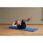 Prism Fitness Self-Guided Exercise Mat, Smart Mat for Workout and Yoga, Blue