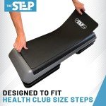 The Step Small Exercise Mat - Premium Workout Mat for Home Gym and Studio Use, Extra Comfortable Yoga Mat, Easy-to-Clean and Durable Material - Yoga Mats for Home Workout