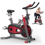 RELIFE REBUILD YOUR LIFE Exercise Bike for Home Workout Equipment Stationary Low Noise Cycling Indoor Bike for Home Cardio Training