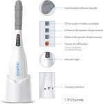 RENPHO Rechargeable Handheld Back Massager, Cordless Electric Neck Massage Tool for Shoulder, Foot, Leg, Calf, FSA & HSA Eligible, Gifts for Women and Men