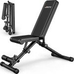 JOROTO MD35 Adjustable Weight Bench 8x4x3x2 Positions- 700 Pounds Load Foldable Strength Training Benches for Full Body Workout Bench Press (With Fast Auto-lock Adjustments)