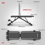 JOROTO MD35 Adjustable Weight Bench 8x4x3x2 Positions- 700 Pounds Load Foldable Strength Training Benches for Full Body Workout Bench Press (With Fast Auto-lock Adjustments)