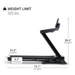 NordicTrack T Series 10 Treadmill with 10" Tilting Touchscreen and Compact Design