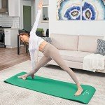 ProsourceFit Extra Thick Yoga and Pilates Mat ½” (13mm), 71-inch Long High Density Exercise Mat with Comfort Foam and Carrying Strap