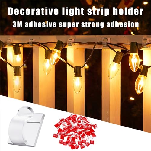 85pcs Adhesive Cable Clips for Organized Cables