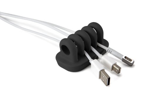 Cordies Desktop Cable Management System - Black
