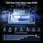 ACEMAGICIAN 12th Gen Mini PC, 16GB RAM, 512GB SSD