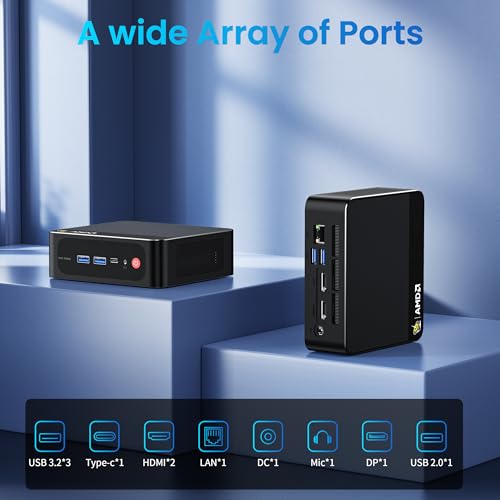 Beelink Ryzen 7 5800H Mini PC with 4K Support