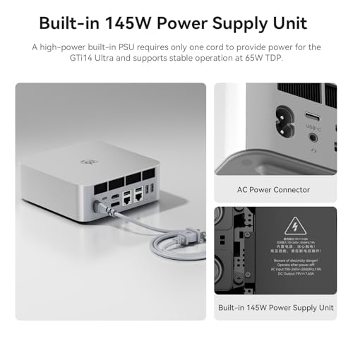 Beelink GTi14 Mini PC - Intel Ultra 9, 32GB RAM