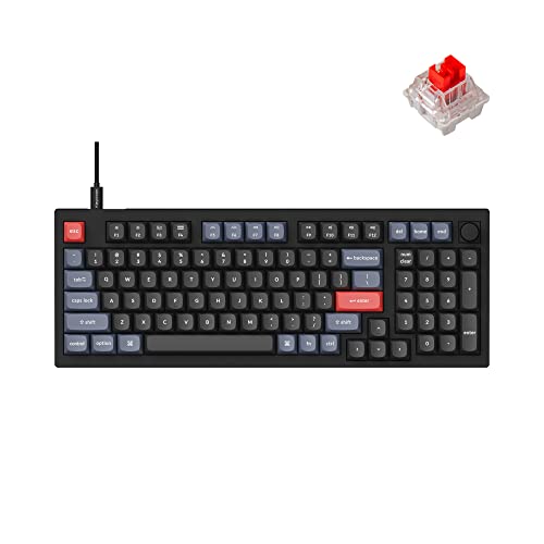 Keychron V5 Wired Custom Mechanical Keyboard - Black